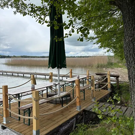Hébergement de vacances Mazurskie Zacisze - Sauna, Jacuzzi, Kominek