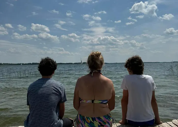 Hébergement de vacances Mazurskie Zacisze - Sauna, Jacuzzi, Kominek