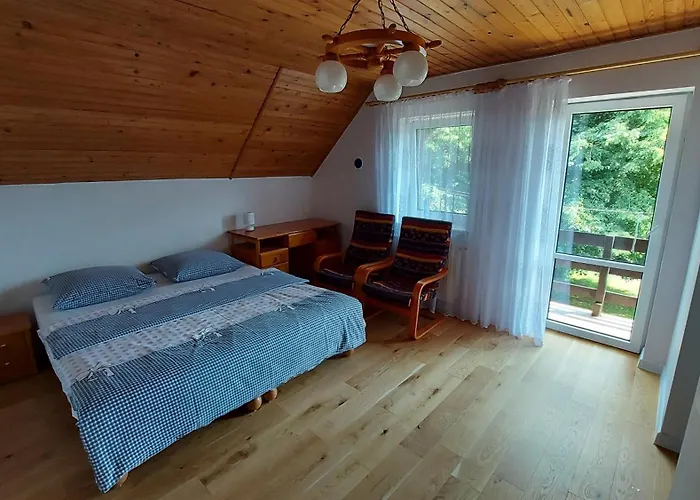 Дом отдыха Mazurskie Zacisze - Sauna, Jacuzzi, Kominek