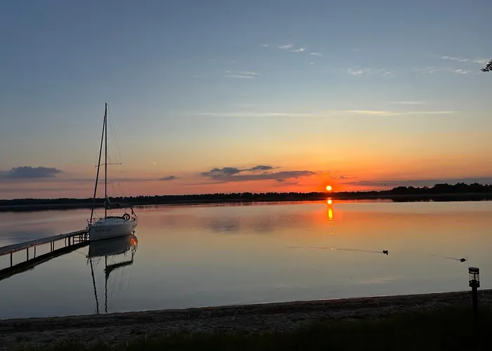 Mazurskie Zacisze - Sauna, Jacuzzi, Kominek Semesterbostad *